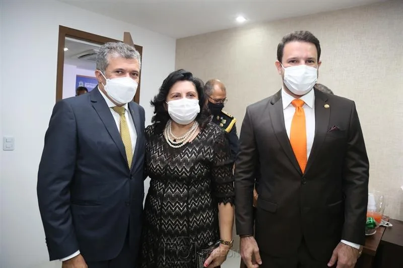 Antonio Henrique, Nailde Pinheiro e Leo Couto