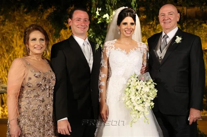 Adriana e Cássio Forti, Geórgia Cunha e César Forti