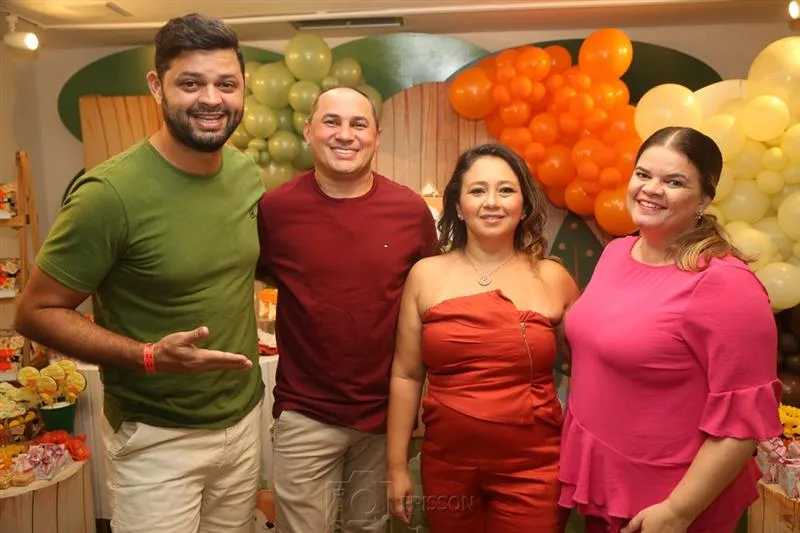Diogo Araújo, Dom Léo, Fernanda Almeida e Marcela Cortez