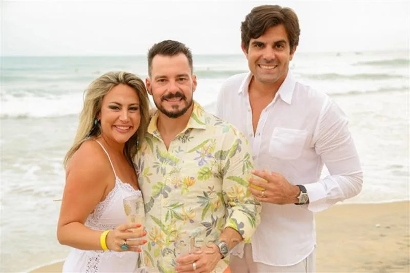Karla Petrone, Miguel Filho e Rafael Feitosa