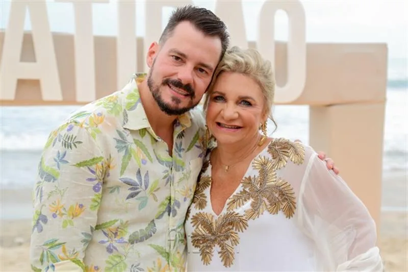 Miguel Filho e Rosagela Souza