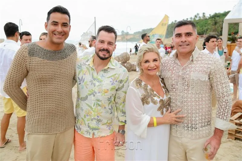 Nonato, Miguel Filho, Rosângela Souza e Luciano Vidal