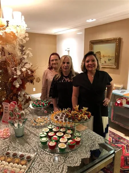 Alice Matos, Lucy Figueiredo e Fernanda Jensen