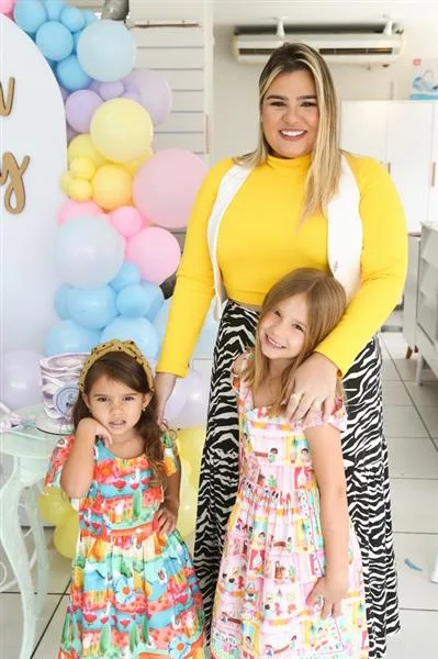 Elisa, Esther e Emanuelle Fonteles