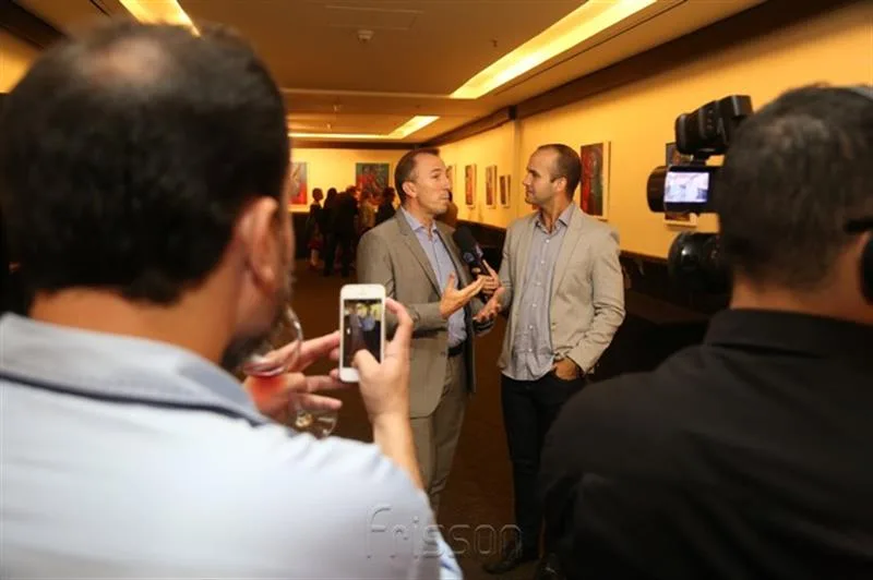 Philippe Godefroit e Ilam Gurgel