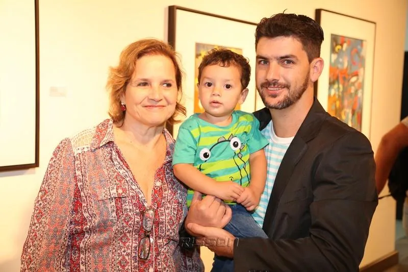 Cely Girão, Benjamin e Júlio Soares