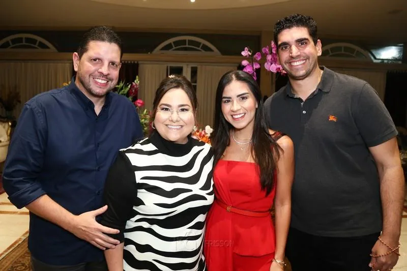 Homero e Mayara Silva, Tatiana e George Dantas