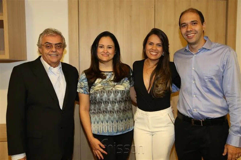 Hipólito Monte, Mirela Feitosa, Patricia Moreira e Leonardo Pinheiro