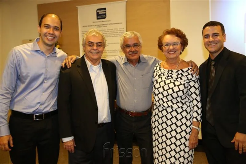 Leonardo Pinheiro, Hipólito Monte, Pedro, Tereza Bandeira e Lucas Melo