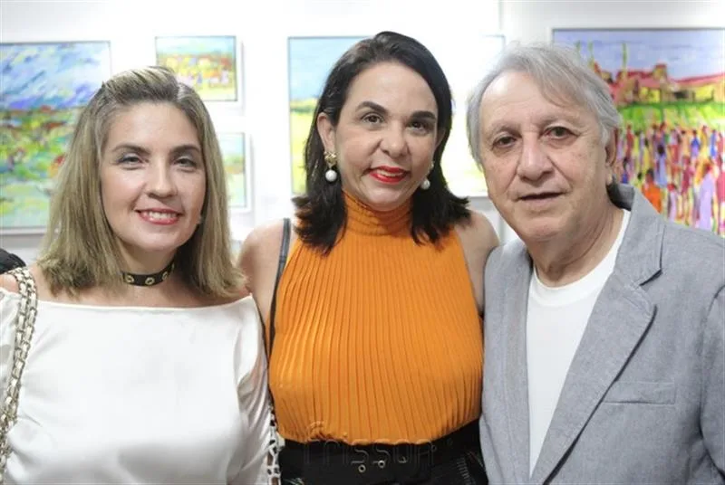 Berenice Lins, Jaqueline e Gerardo Sergio teixeira