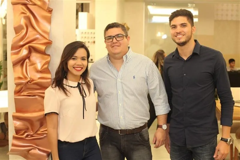 Ariane Pontes, João Moreira e Kauã Boto