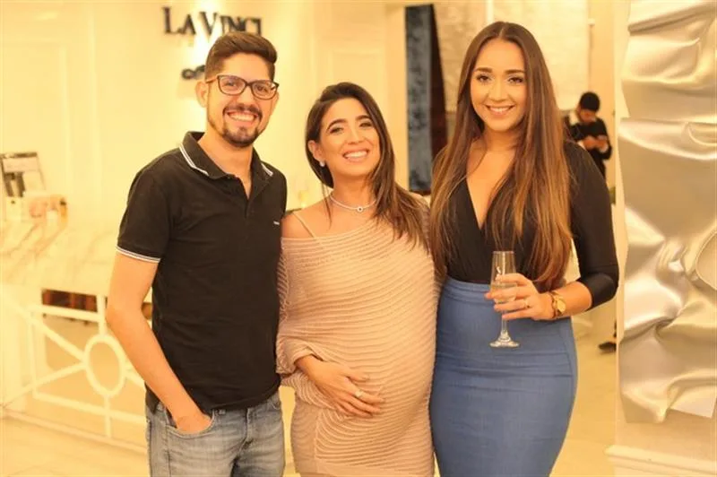 Carlos Fabricio, Renata Marinho e Juliana Araújo
