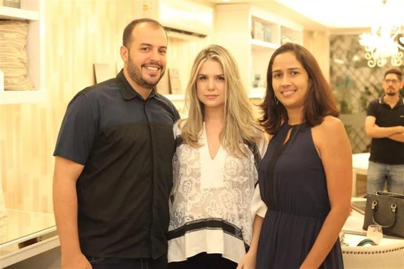 Davi Cruz, Viviane Ferreira e Luciana Brasileiro