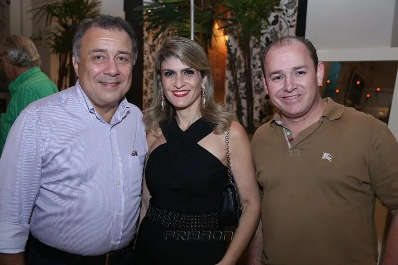 Adauto Bezerra Júnior, Giselle Boris e Ricardo Bezerra