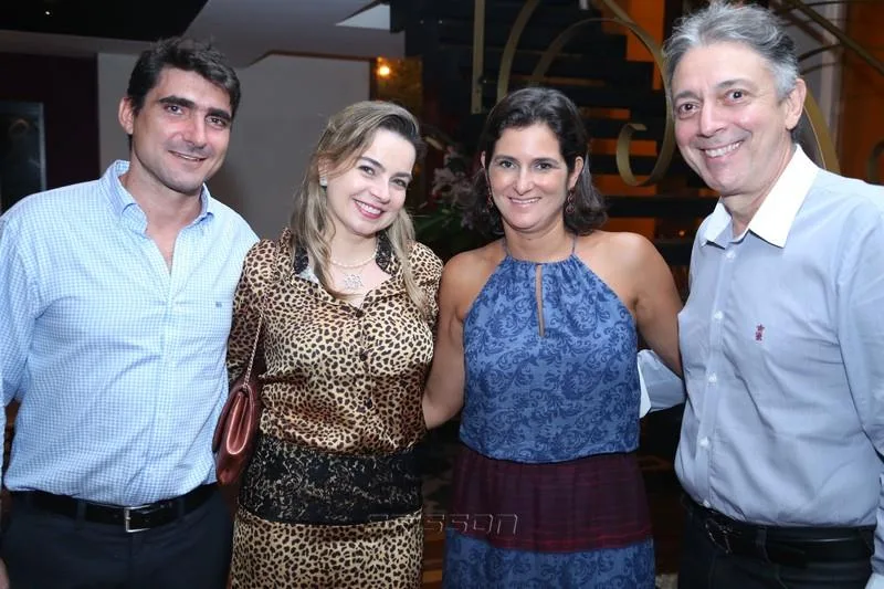 Agustin Herrero, Daniela Barreira, Cecilia Seligmann e Afrânio Barreira