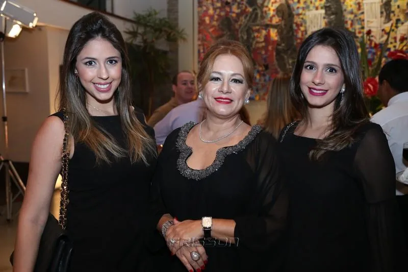 Carol, Sarah e Sarinha Philomeno