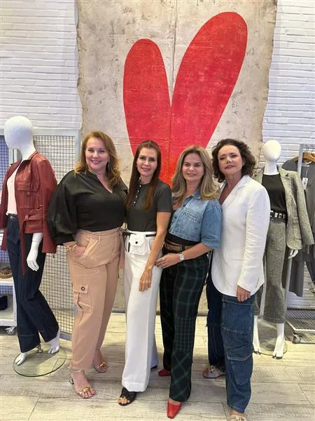 Luiziane Cavalcante, Lorena Pouchain, Germana Wanderley e Cristiane Araújo