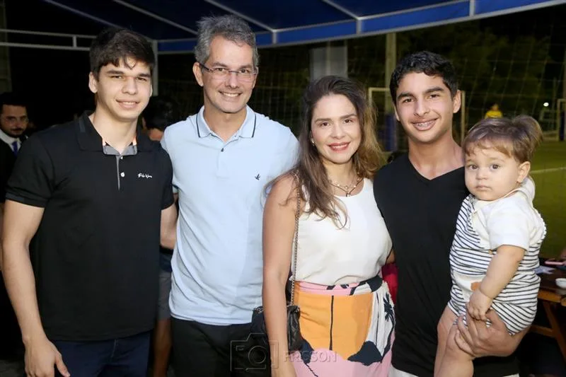 Caio, Marcelio, Beatriz, Miguel Montezuma e Davi Asfor