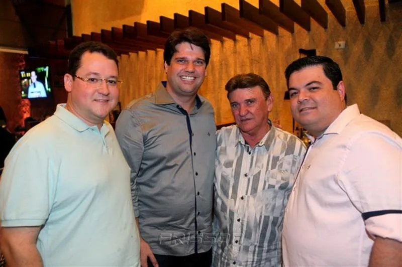 Caio Falcão, Pedro Bruno, Rodrigo Vasconcelos e Ivan Rocha