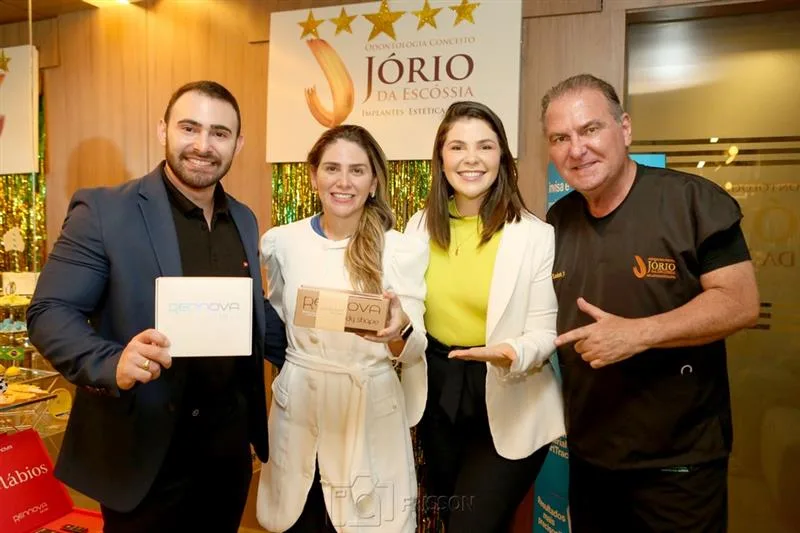 Vinícius Ferreira, Nathália da Escóssia, Bárbara Severo e Jório da Escóssia