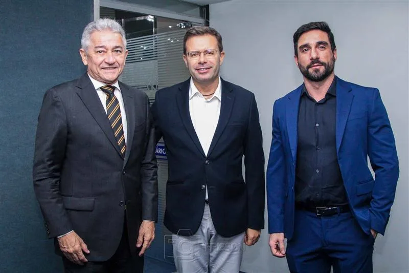 Everton Fernandes, Joel Rodrigues e Antônio Guimarães