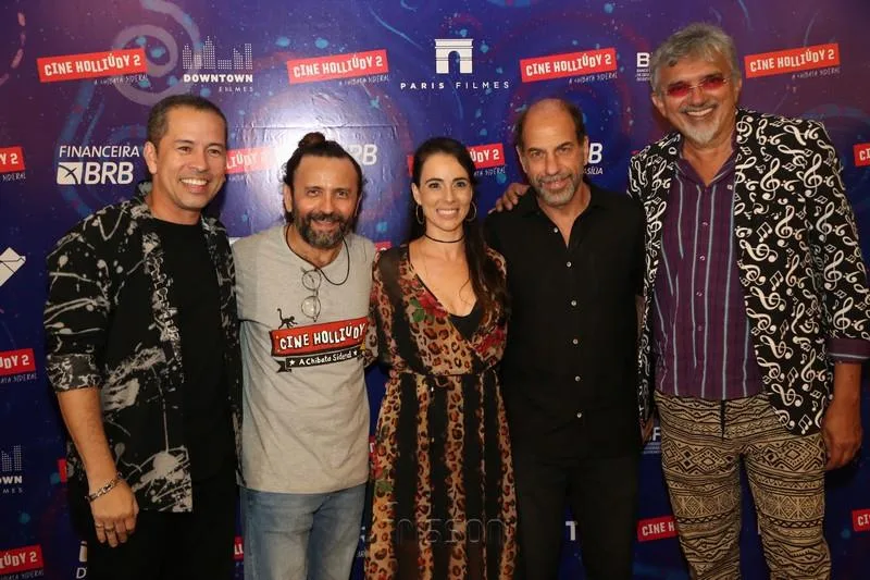 Edmilson Filho, Halder Gomes, Miriam Freeland, Roberto Bomtempo e Falcão