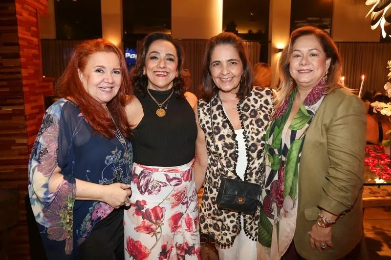 Cláudia Rebouças, Denise Sanford, Giana Studart e Sarah Philomeno