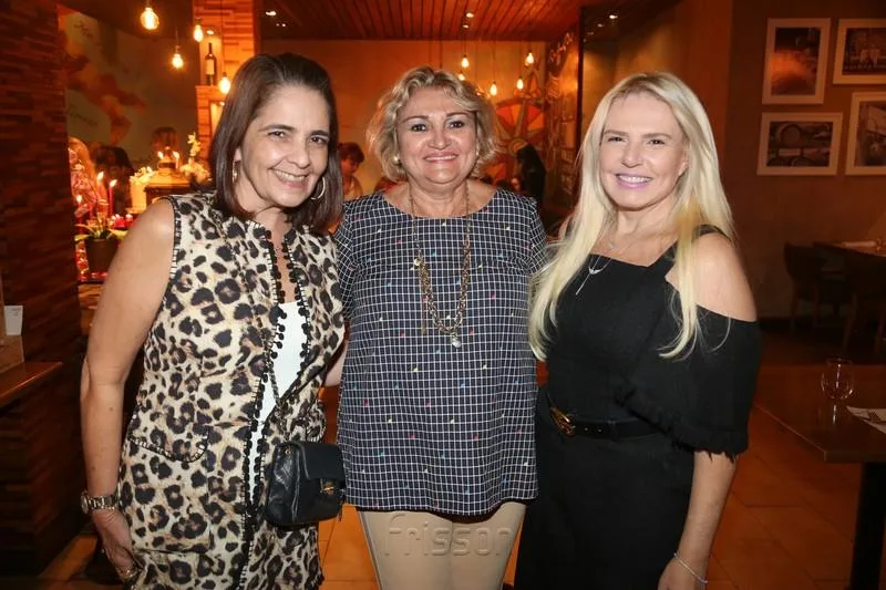 Giana Studart, Verinha Costa e Sandra Mourão