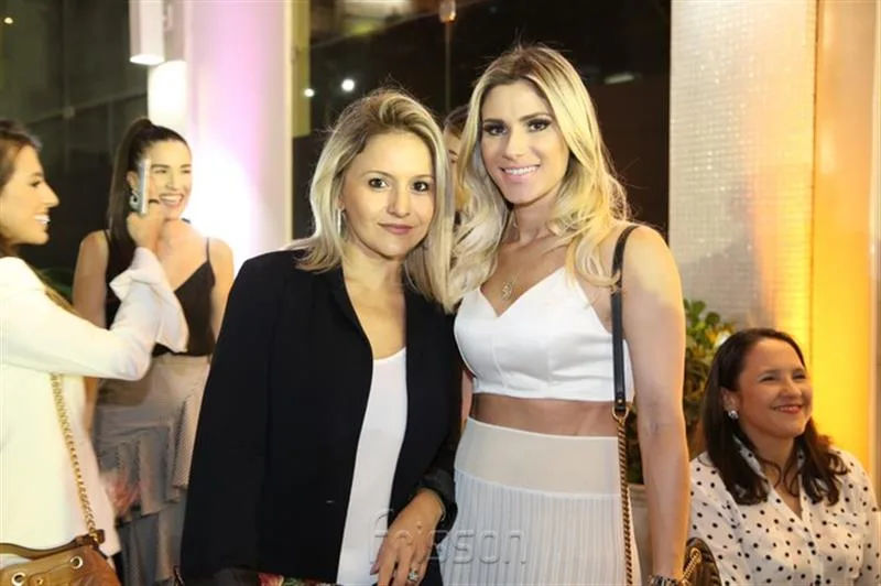 Clariane Aguiar e Patricia Jereissati