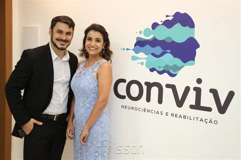Savio Caldas e Mariana Leitão