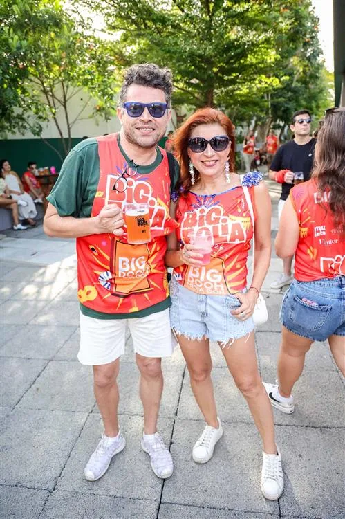 Andre Castro e Patricia Porto