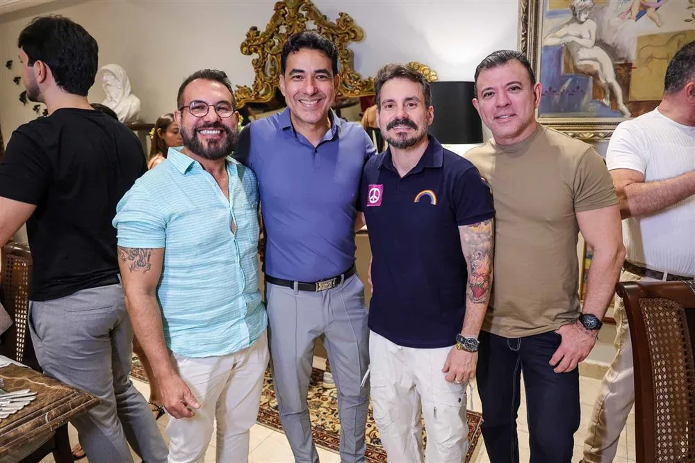 Adam Vieira, Nonato Barreto, Miguel Filho e Alan Carvalho