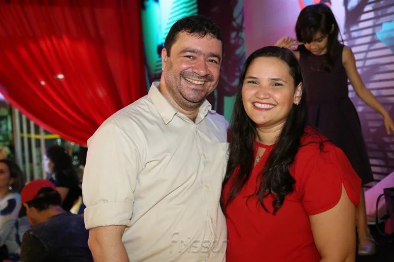 Anderson Freitas e Karina Cavalcante