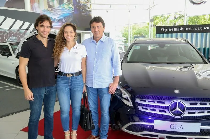 Rodrigo Carvalho, Gabriela e Luis Teixeira