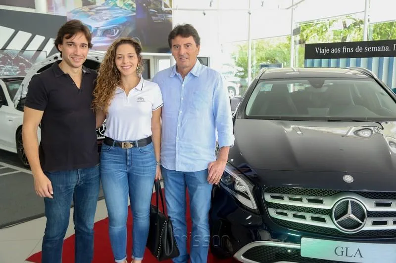 Rodrigo Carvalho, Gabriela e Luis Teixeira