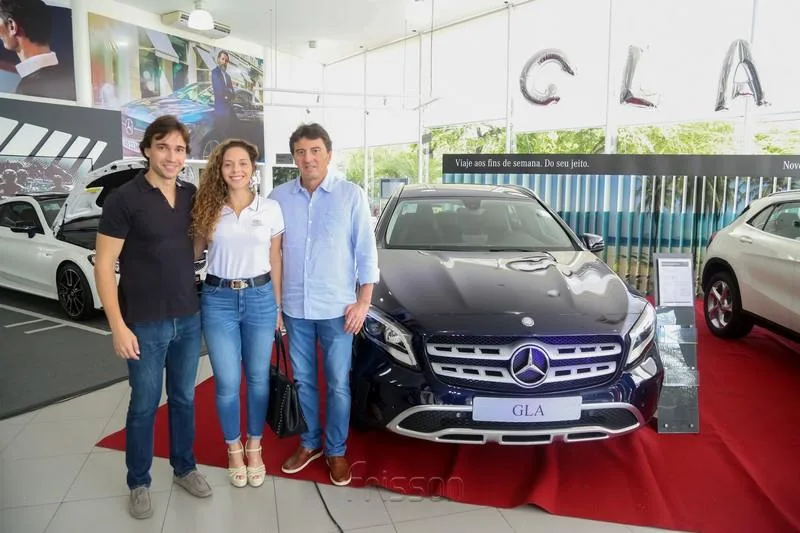 Rodrigo Carvalho, Gabriela e Luis Teixeira