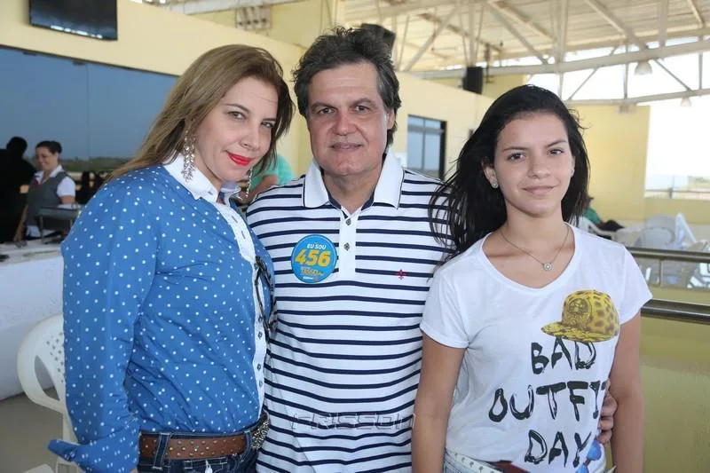 Adriana Silva, Paulo Miranda e Isabela Serpa