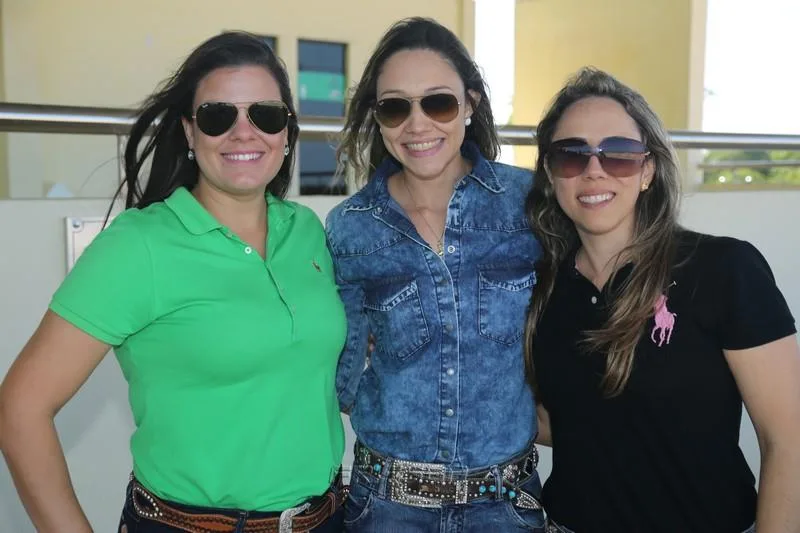 Bebel Simas, Juliana Pereira e Andrea Macedo