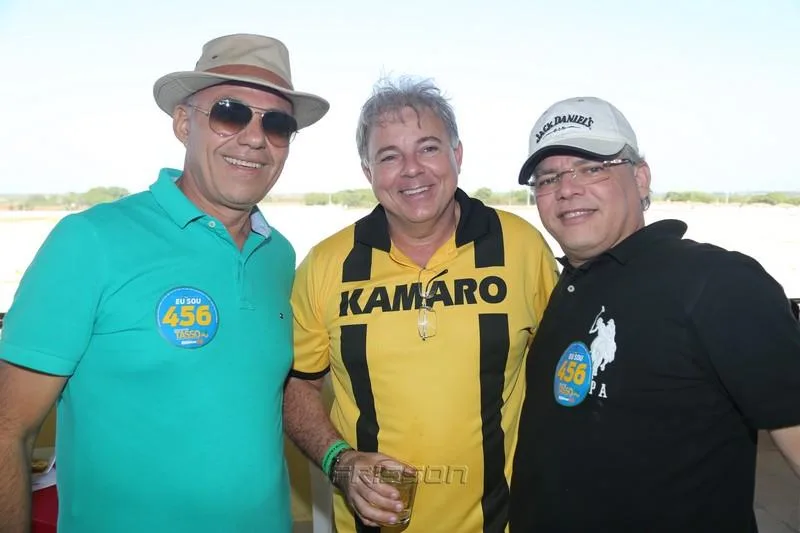 Francisco Albuquerque, Mauro Reis e Sérgio Peixoto