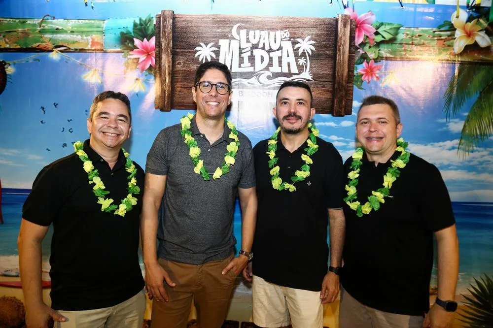 Eduardo Oliveira, Renan Carvalho, Paulo Elson e Jonathan Limma