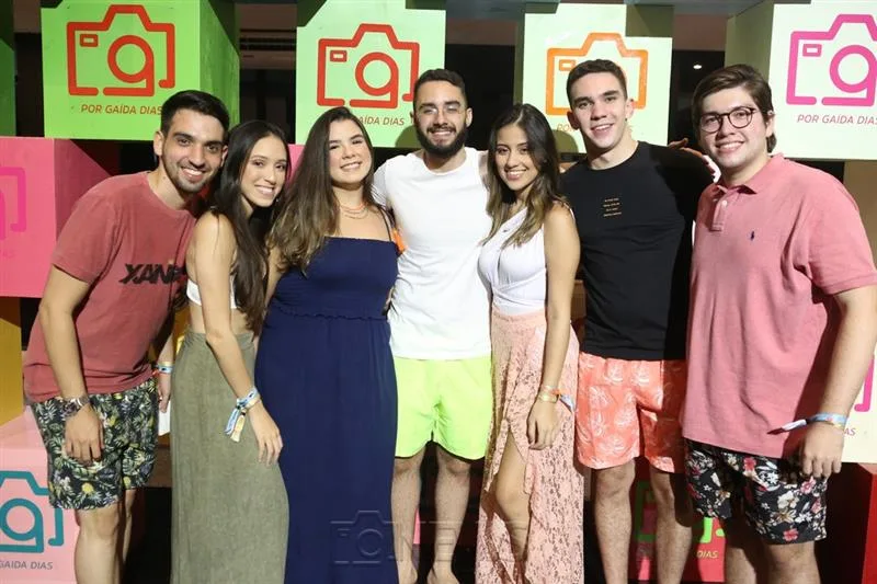 Bruno Carlos, Lara Ligia, Liana Mendes, Pedro Ribeiro, Beatriz Lima, Thiago Herculano e Mateus Gastão