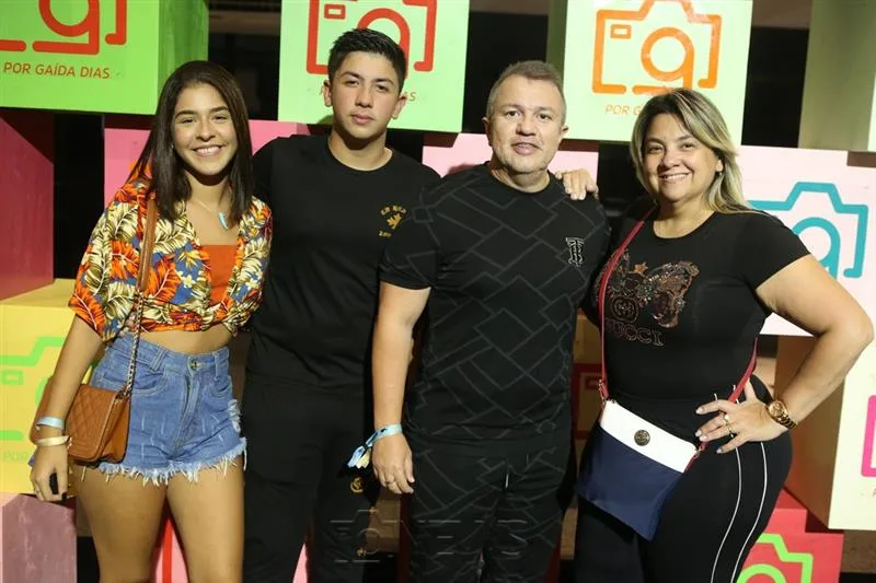 Estela Santos, Samuel Câmara, Ricardo e Ana Cristina Correia