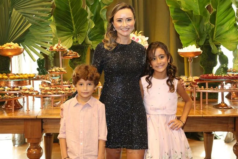 Bruninho, Celina e Beatriz Tigre