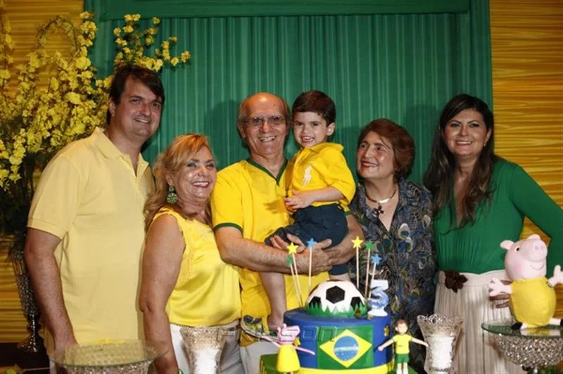 Edilson Pinheiro, Betinha Sampaio, Tito Sampaio Paulo Arthur, Beatriz e Michelinne Pinheiro