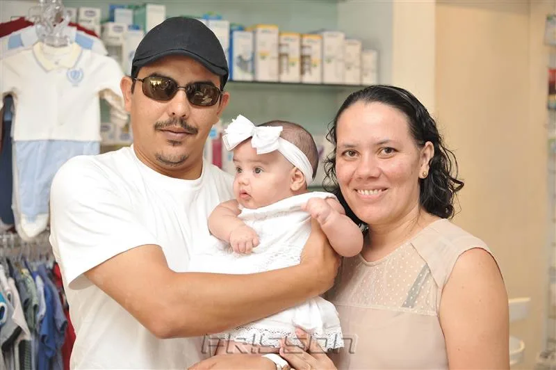 Fernando, Valentina e Renata Morais Cruz