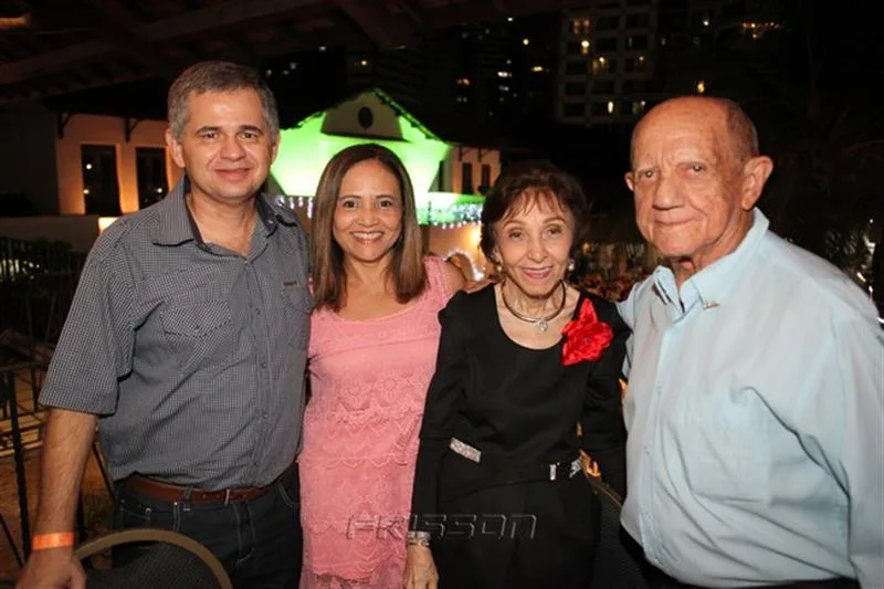 Alessandro, Lena Cavalcante, Rosa Macambira e Francisco Scipião