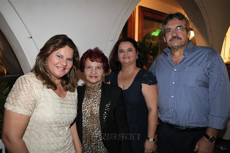 Ana, Clara Pinheiro, Márcia e Sérgio Dantas