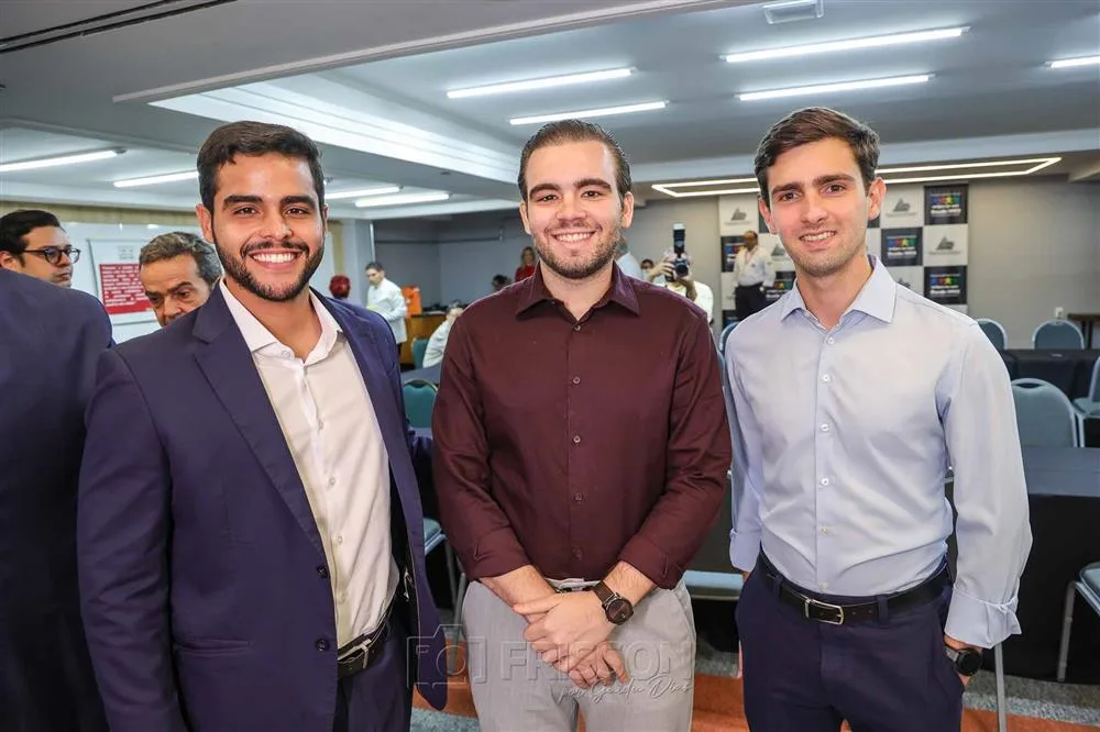 Andre Dantas, Thomaz Marques e João Pedro Belchior