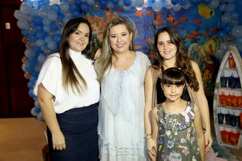 Ana Albuquerque, Camilla Ximenes, Clarissa e Leticia Caracas