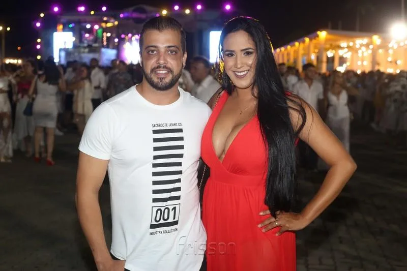 Caio Sabino e Bárbara Monteiro